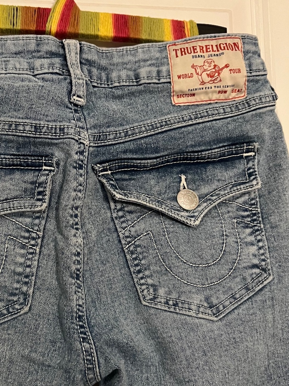 True Religion Joey Mid-Rise Flare Jeans